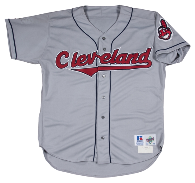 Lot Detail - 1995 Eddie Murray Game Used and Signed Cleveland Indians Road  Jersey (MEARS & PSA/DNA)