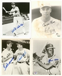 Lot of (67) Baseball Legends Signed Photos (PSA/DNA, JSA, Steiner & SGC)
