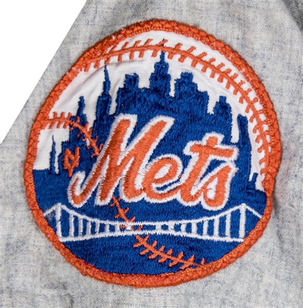 Rod Gaspar #17 - White Pinstripe Jersey - 50th Anniversary of the 1969 Mets  - Worn On-Field during the Pre-Game Ceremony - 6/29/2019