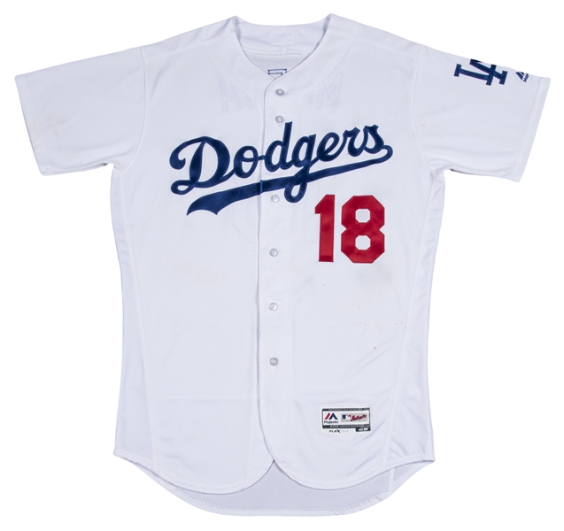 Lot Detail - 2016 Kenta Maeda Game Used Los Angeles Dodgers Home