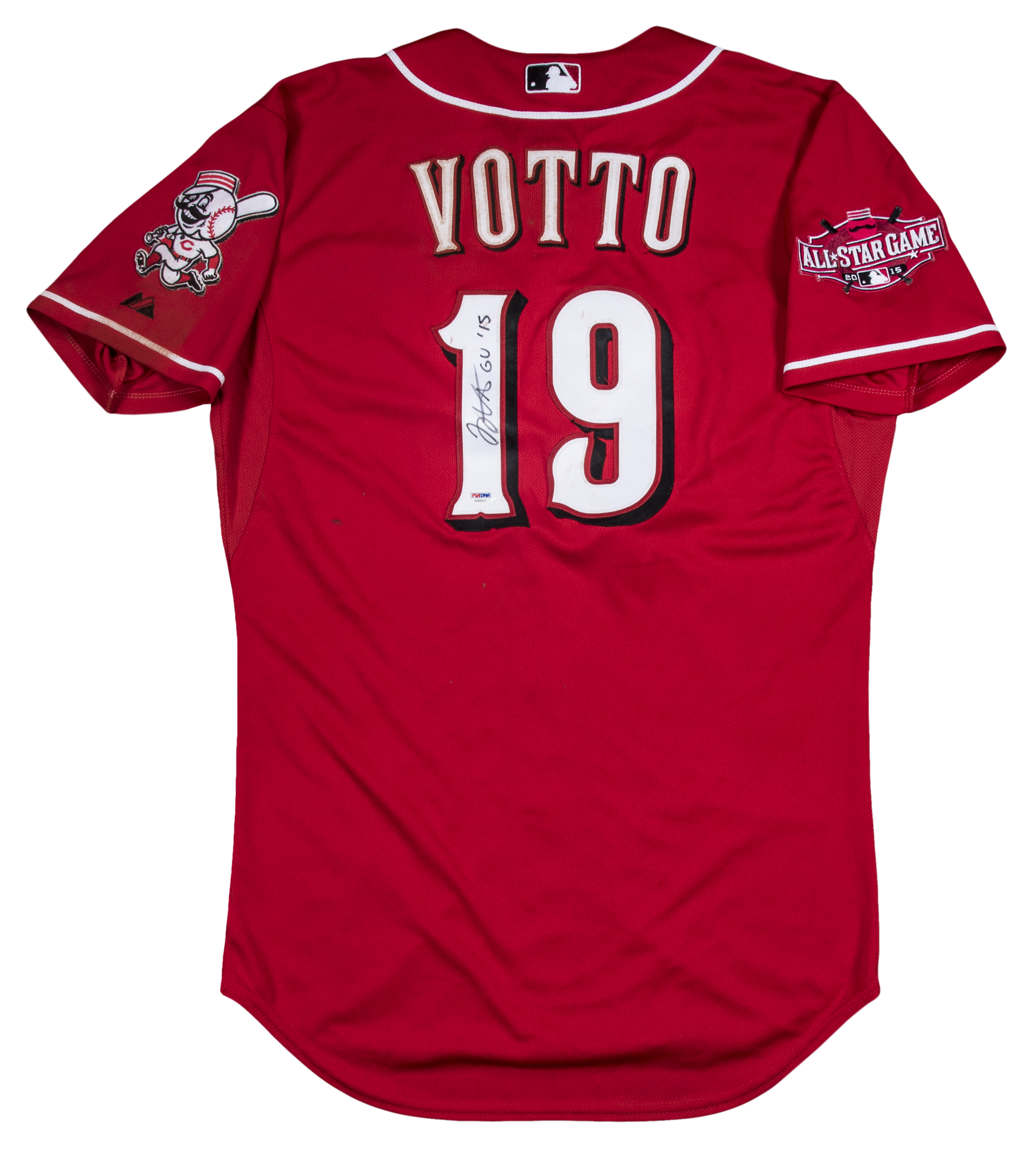 Lot Detail - 2015 Joey Votto Game Used 