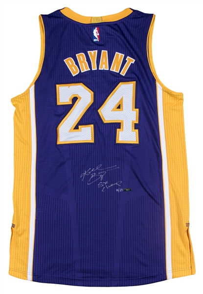 Lot Detail - Kobe Bryant Signed & 