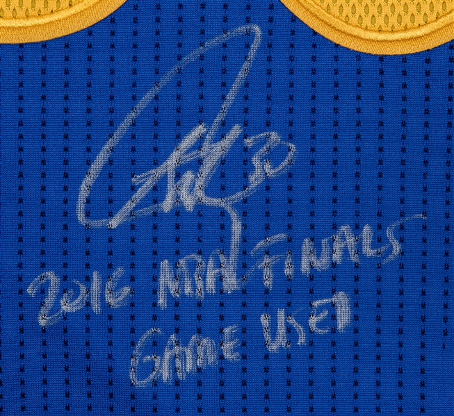 Lot Detail - Stephen Curry 2015-16 Golden State Warriors Game Worn & Auto'd  Jersey - 73 Win, 3 Point Record & MVP Season (JSA LOA)
