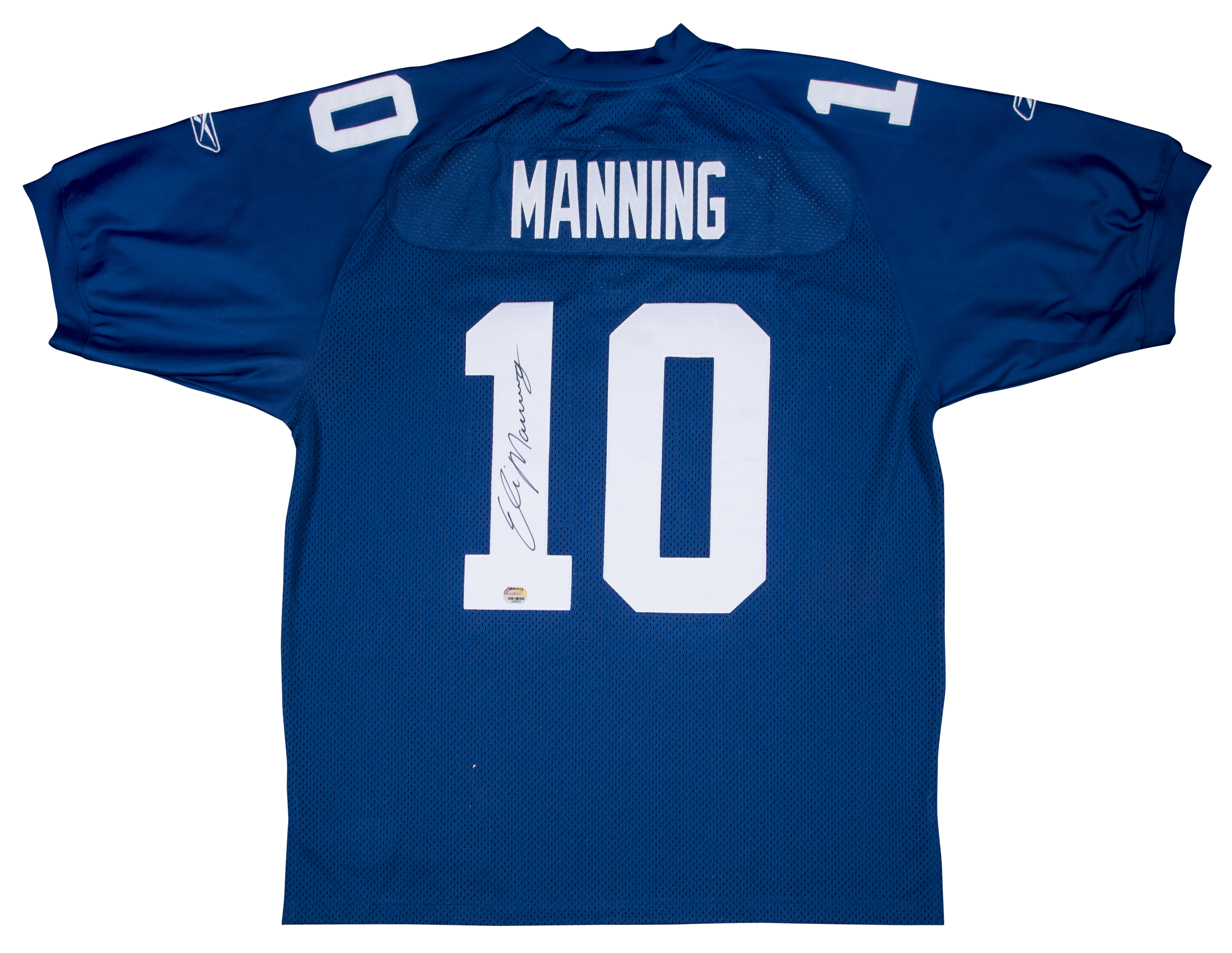 Lot Detail - Eli Manning Autographed New York Giants #10 Jersey