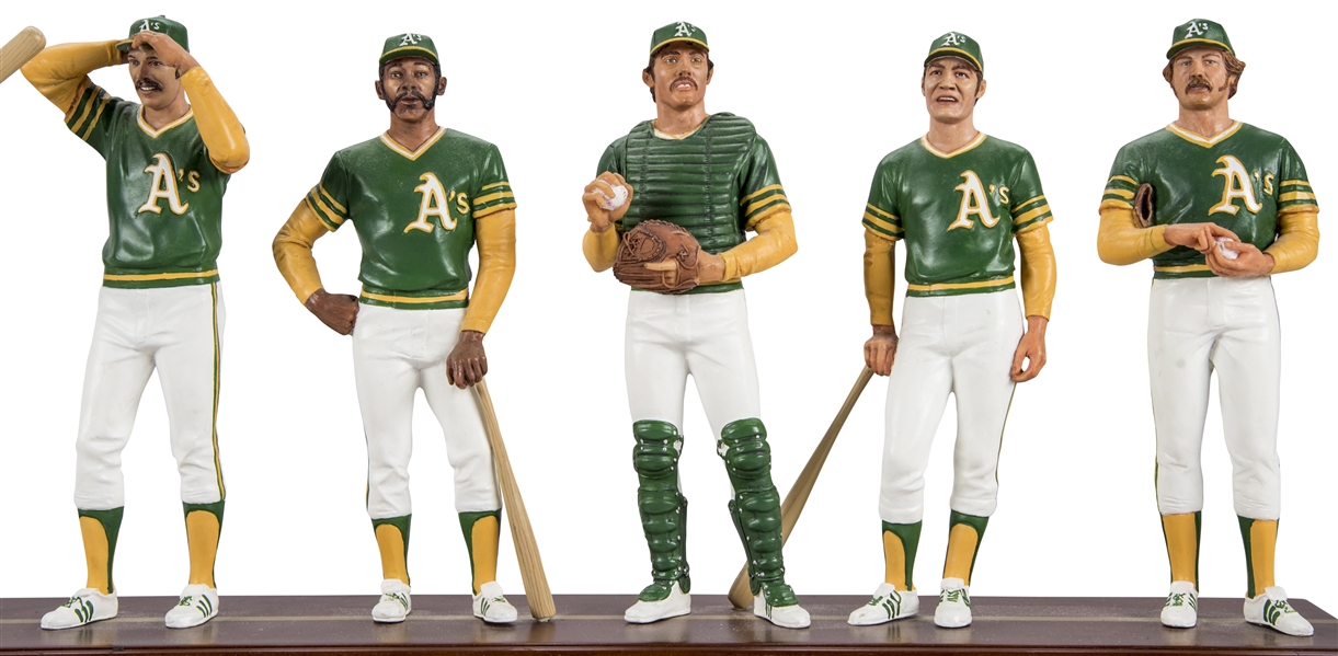 Lot Detail - 1973 Oakland Athletics Danbury Mint Team Baseball Statue