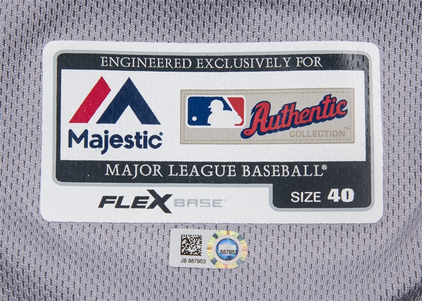 Jose Altuve Houston Astros Majestic Home Flex Base Authentic