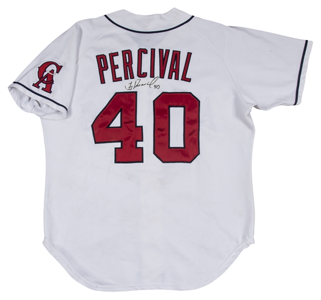 Lot Detail - 1999 Troy Percival California Angels Game-Used