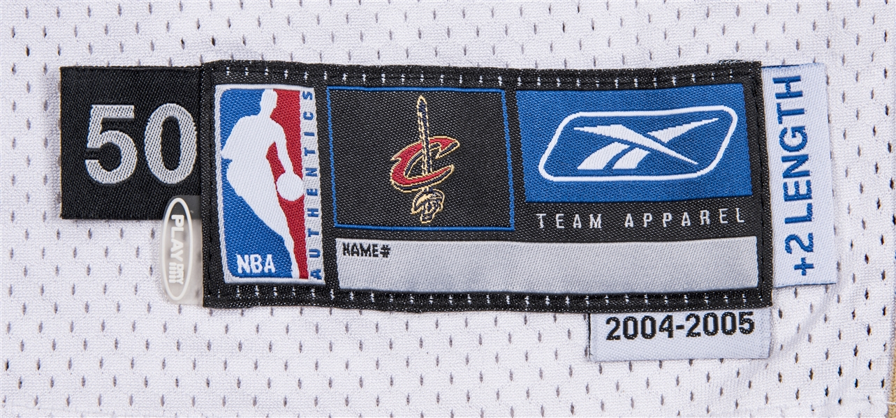 Lot Detail - LeBron James 2006-07 Game Used Cleveland Cavaliers Road Jersey  (Good Use, Miedema LOA)