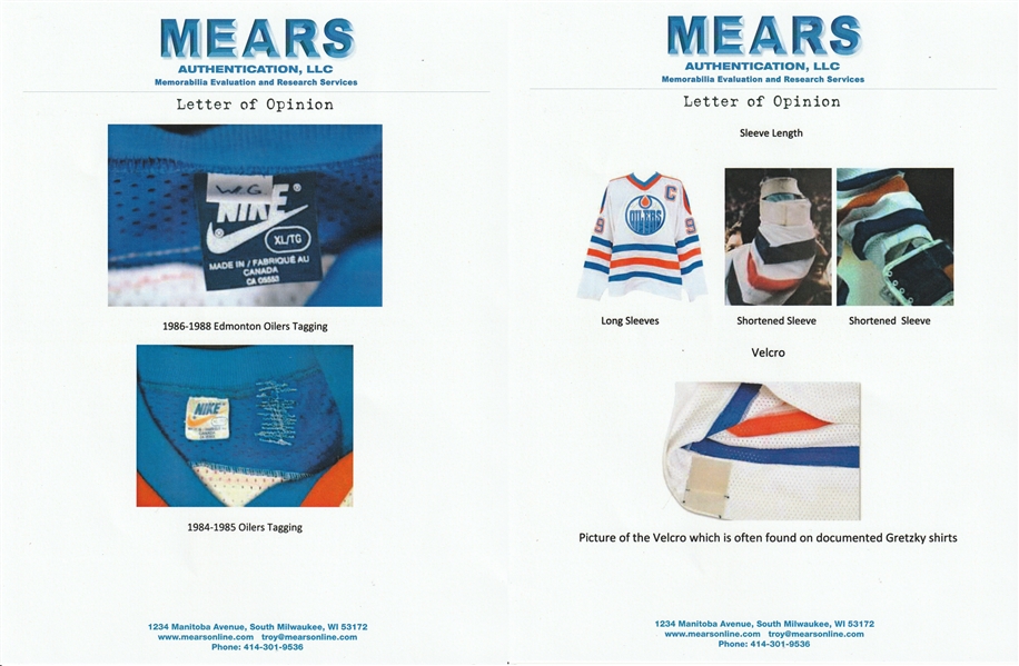 Gretzky's 1988 Oilers jersey was just auctioned off for $1.8 mill CAD