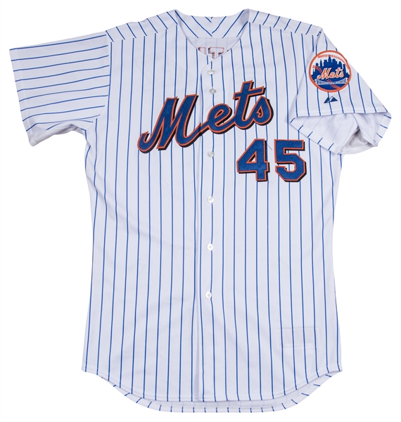 New York Mets jersey worn by Pedro Martinez