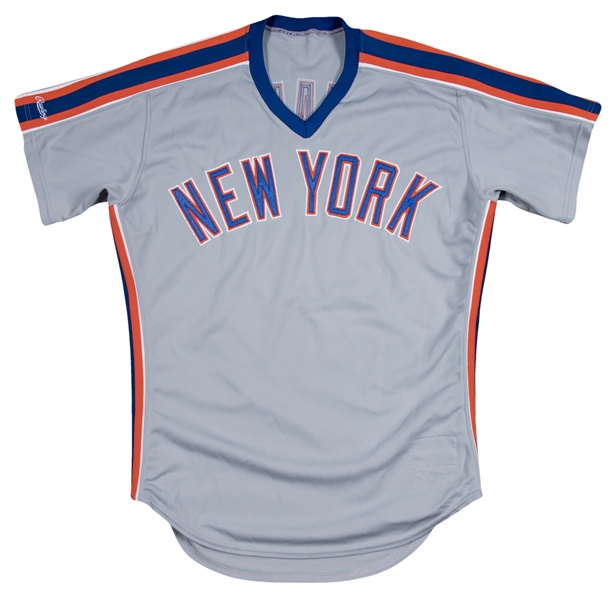Lot Detail - 1988 Keith Hernandez NLCS Game Used New York Mets Road Jersey  (MEARS A10)