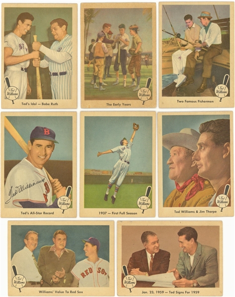 1959 Fleer Ted Williams Two Famous (Fishermen)