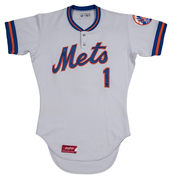 Lot Detail - #6 1980 New York Mets Game Worn Home Pinstriped