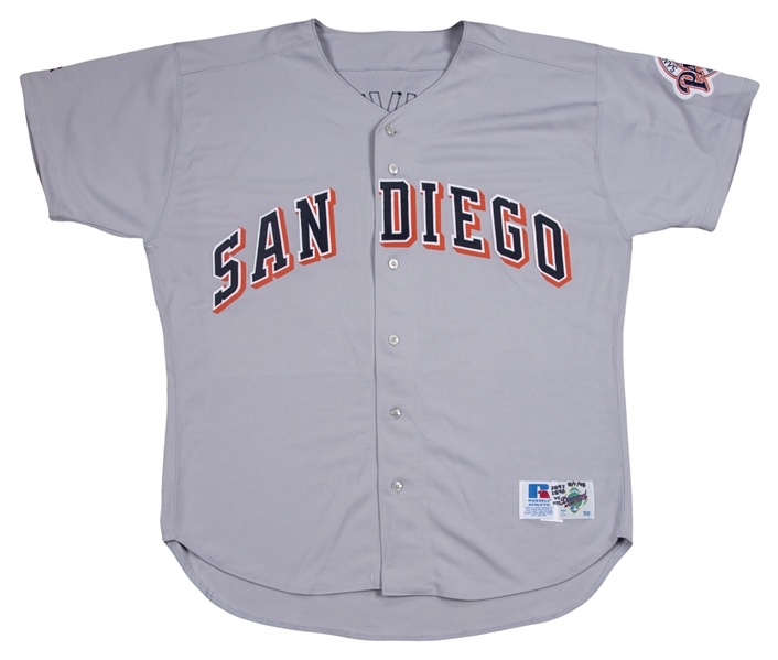 Vtg 90s SD San Diego Padres Batting Practice Warmup Shirt 98 Series Gwynn  Era XL