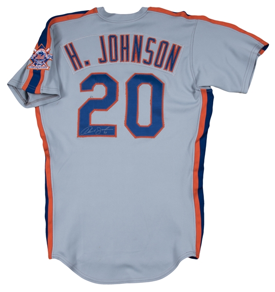 Lot Detail - 1986 Howard Johnson Game Used and Signed New York Mets Road  Jersey (JSA)
