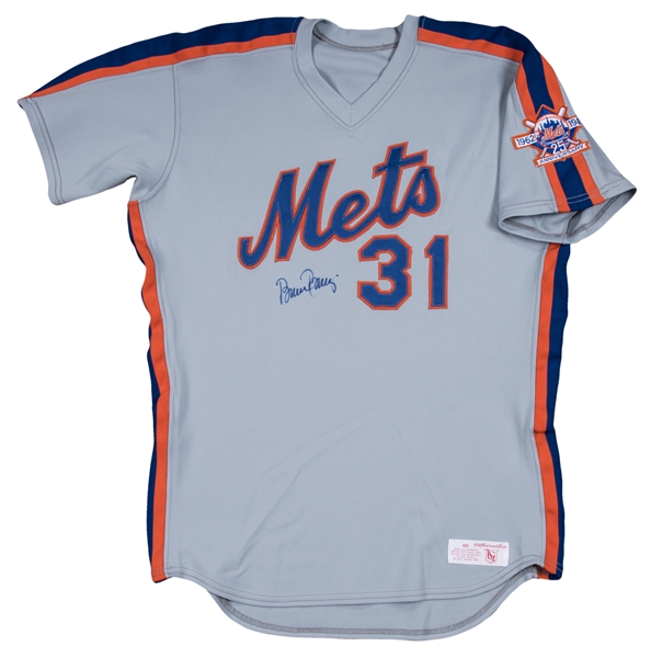 Lot Detail - 1986 Bruce Berenyi Game Used and Signed New York Mets Road  Jersey (JSA)