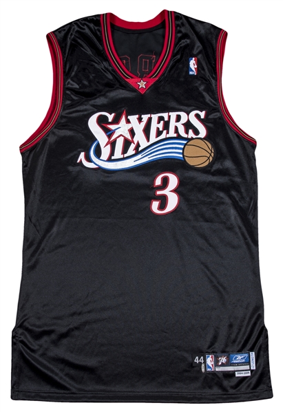 Lot Detail - Allen Iverson 2004-05 Philadelphia 76ers Game Used Jersey &  Shorts - Full Uniform (Miedema LOA)