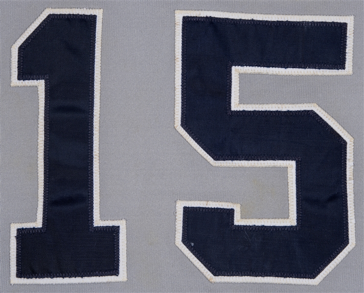 Lot Detail - 1971 Thurman Munson Game Used New York Yankees Home Jersey -  Earliest Known-(MEARS Guaranteed)