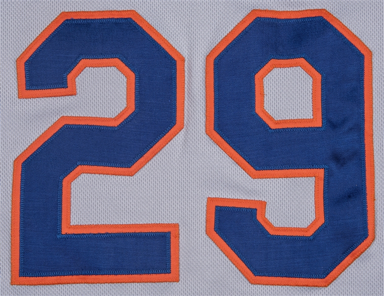 NEW YORK METS FRANCISCO #48 BASEBALL JERSEY SIZE 52 2012 GAME USED