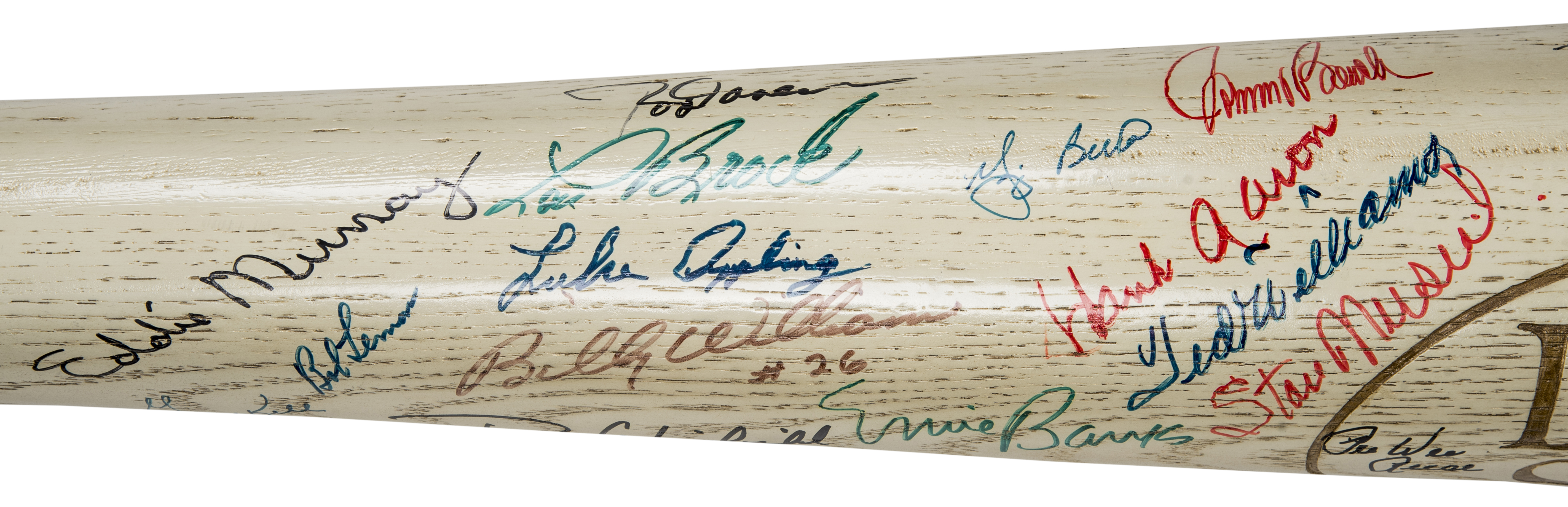 Lot Detail - Baseball Hall Of Famers & Legends Multi Signed Oversized Babe Ruth Model ...