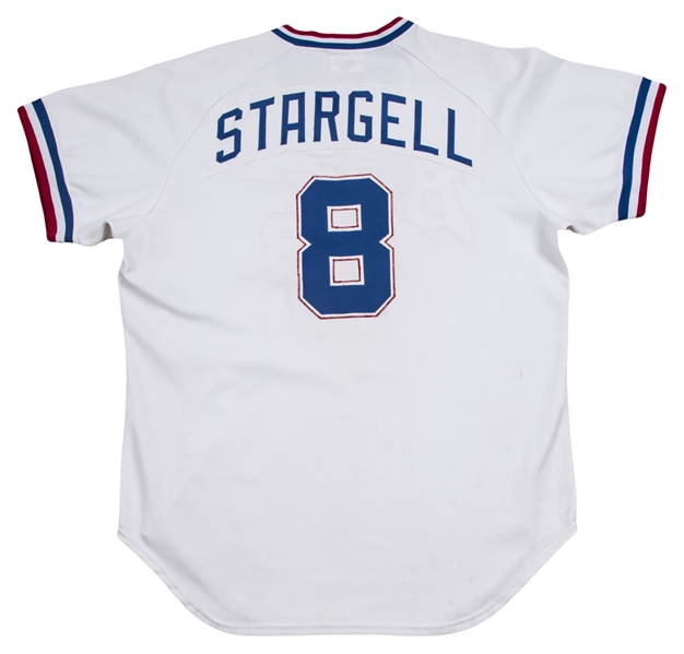 Lot Detail - 1986 Willie Stargell Pittsburgh Pirates Game-Used Jersey