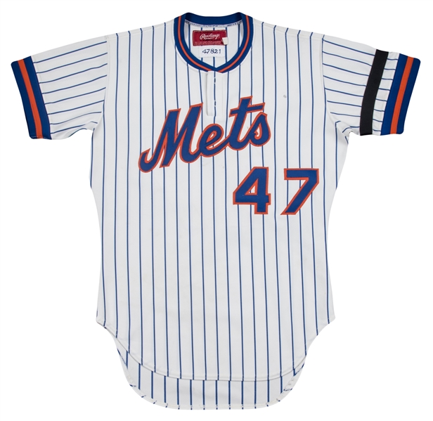 Lot Detail - 1982 Jessie Orosco Game Used New York Mets Home Jersey
