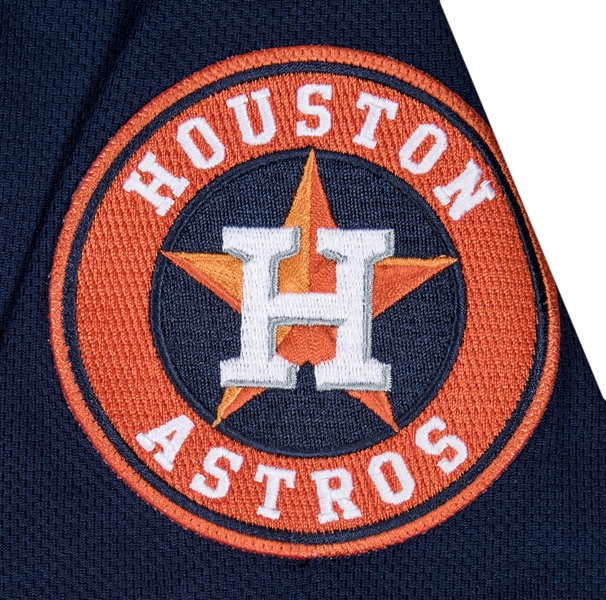 2015 Astros Opening Day Game-Used Jersey: #60 Dallas Keuchel