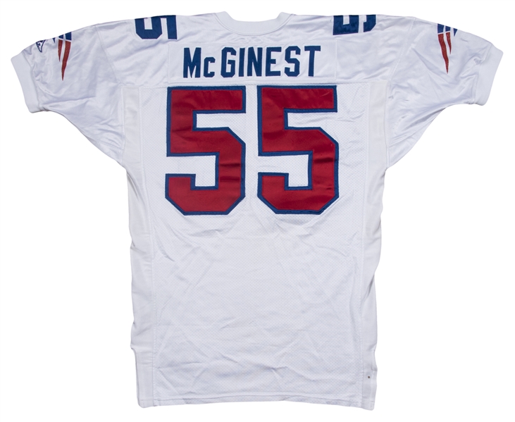 Willie McGinest Game Used 