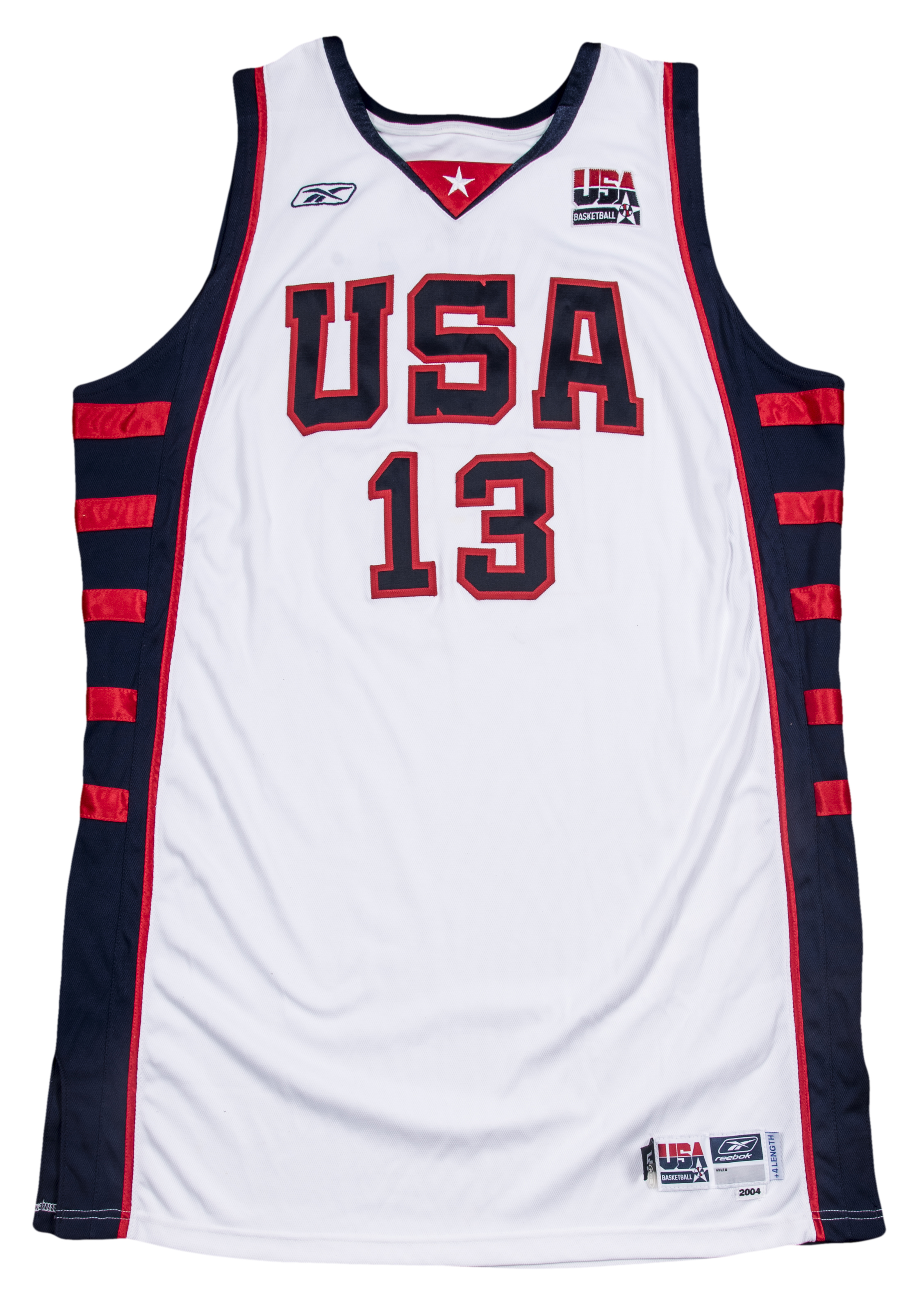 Lot Detail - 2004 Tim Duncan Game Used Olympic USA Men's Basketball Jersey (HOF LOA)
