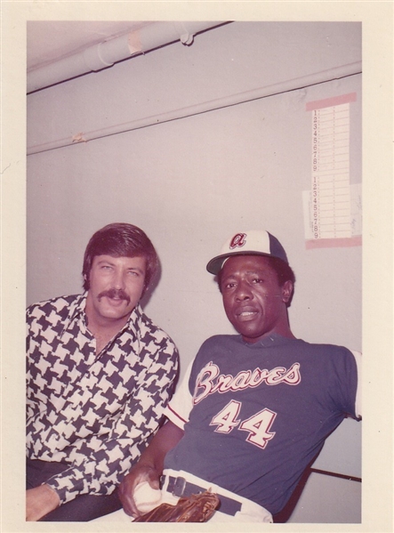 1973 Hank Aaron Game Worn Atlanta Braves Jersey, Photo Matched!, Lot  #81381