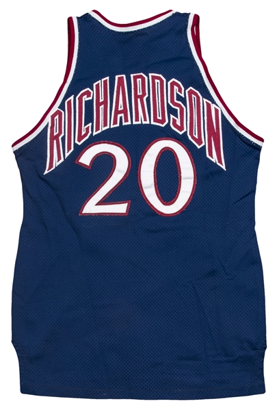 1982 Michael Ray Richardson New Jersey Nets Game Worn Uniform