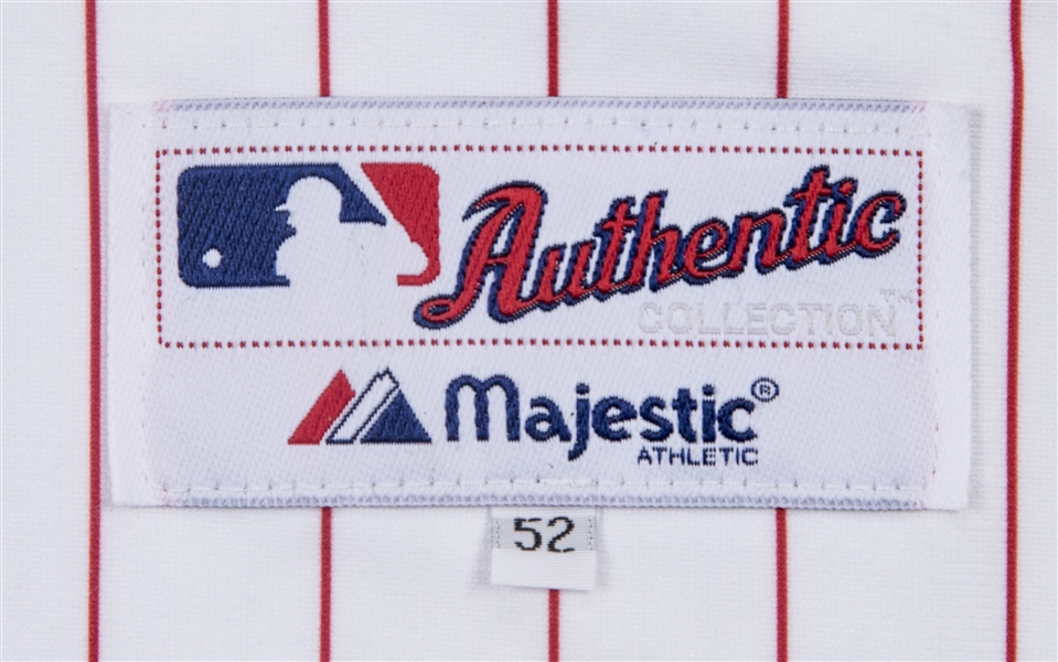 2004 Philadelphia Phillies Jim Thome 44 Large Authentic Jersey – Select  Vintage BK
