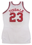 1982-1985 Wayman Tisdale Game Used Oklahoma Sooners Home Jersey (Tisdale Family LOA)