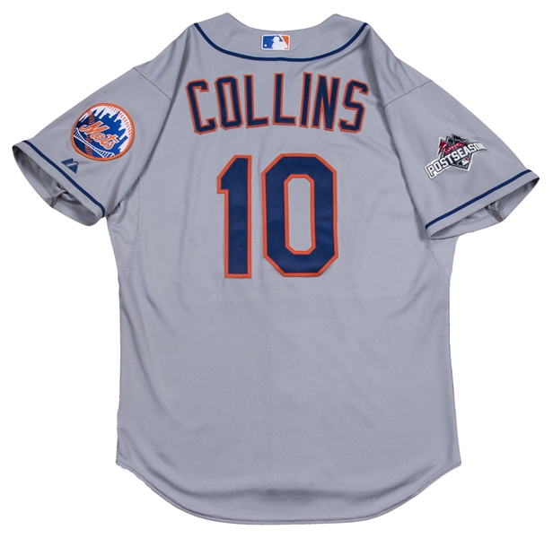 Terry Collins #10 - Team Issued Blue Alt. Road Jersey - 2015 World