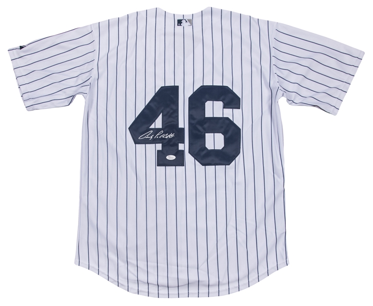 Lot Detail - Andy Pettitte Signed New York Yankees Jersey (JSA)