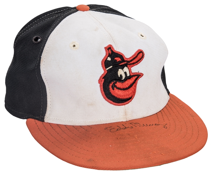 Lot Detail - 1982 Eddie Murray Game Used & Signed Baltimore Orioles Cap (JT  Sports & JSA)