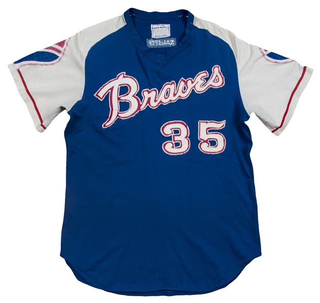 Phil Knucksie Niekro #35 Atlanta Braves 1976 Home Mitchell & Ness Throwback Jersey  for Sale in Los Angeles, CA - OfferUp