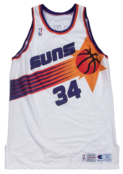 Charles Barkley Signed Phoenix Suns Champion Authentic Jersey (JSA
