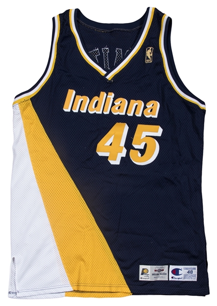 Rik Smits Game Used Indiana Pacers 
