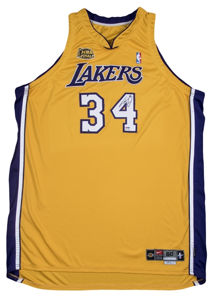 Sold at Auction: Shaquille O'Neal Signed Jersey (JSA) *White 34*