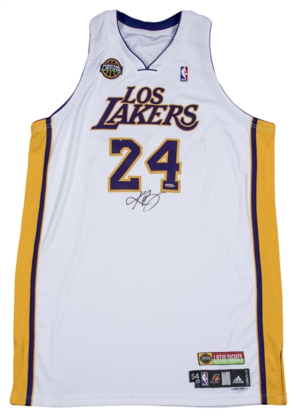 Lot Detail - 2008-09 Kobe Bryant Los Lakers 