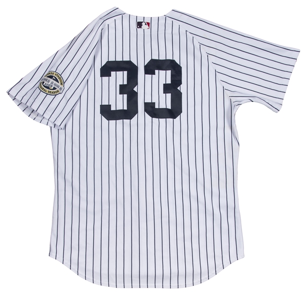 Lot Detail - 2009 Nick Swisher Game Used New York Yankees Home Jersey -  World Series Champions Season! (MLB Authenticated & Steiner)