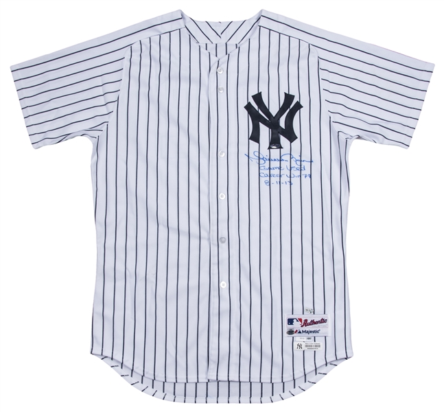 New York Yankees Mariano Rivera Authentic Black New Size 52