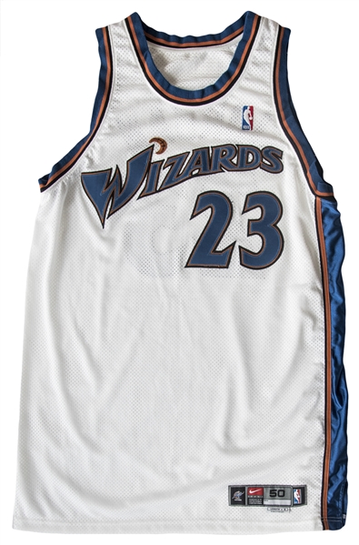 2002-03 Michael Jordan Game Worn Washington Wizards Jersey with, Lot  #80139