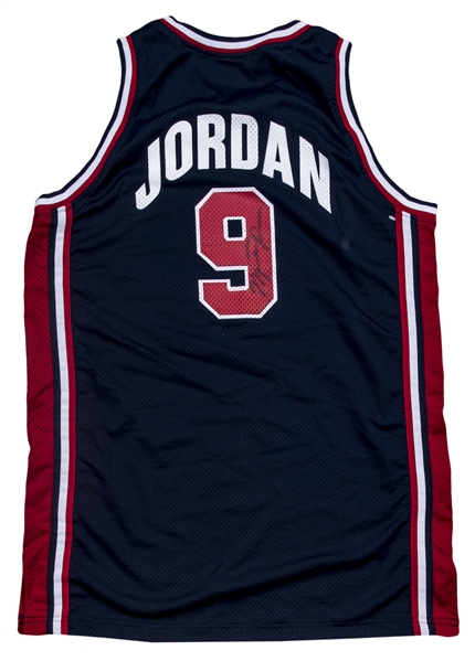 jordan game worn jersey