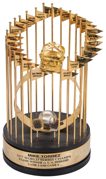 all yankees world series trophies