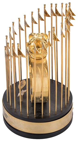 Yankees' World Series Trophy Visits Rose Hill