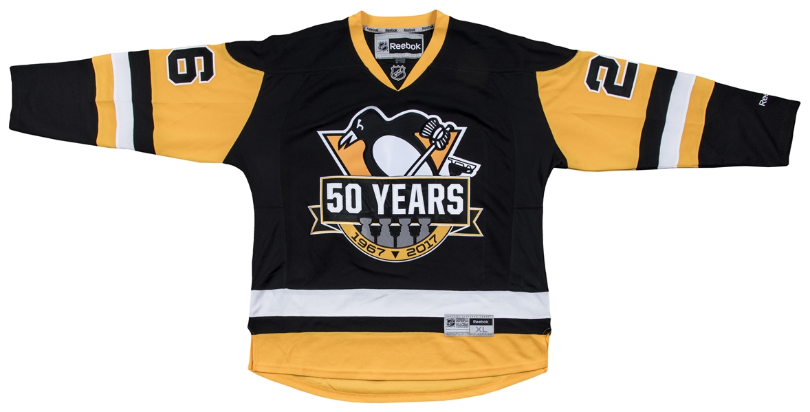 50th anniversary penguins jersey