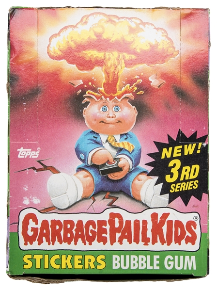 TWT 1986-88 Garbage Pail Kids 13-Unopened Wax Pack Lot 3rd-15th Series-NICE LOT 