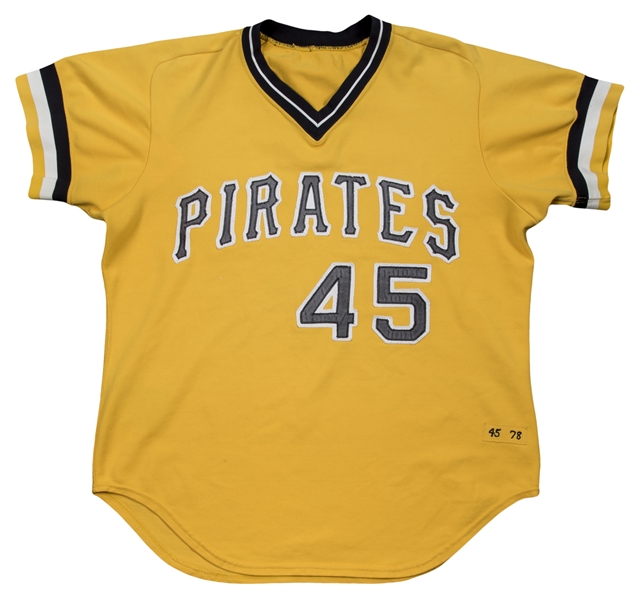 Lot Detail - 1978 John Candelaria Game Used Pittsburgh Pirates Alternate  Jersey (MEARS A8)